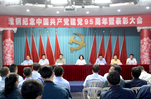 公司党委举行庆祝建党95周年暨表彰大会